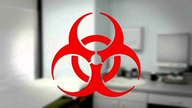 Bloodborne pathogens safety graphic